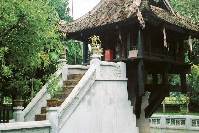 Ho Chi Minh Complex & Temple of Literature Tour (half day) - One Pillar Pagoda and the lotus-like Museum: mixing legend with politics