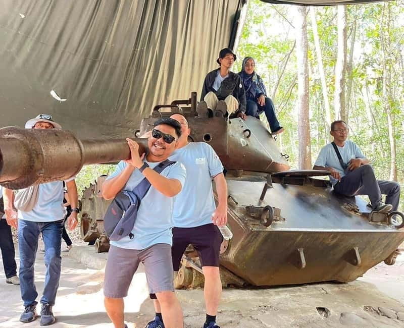 Ho Chi Minh: Cu Chi Tunnels and AK-47 Shooting- MAX 11people - The Short Documentary Film: a Quick Vietnam War Primer Before You Crawl
