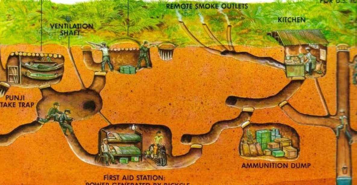 Ho Chi Minh: Cu Chi Tunnels tour halfday private with lunch - B52 Bomb Craters and the War’s Physical Scars Aboveground