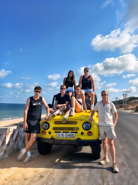 Ho Chi Minh: Day trip to Mui Ne With ATV Quad & Private Jeep - Hon Rom Beach Midpoint Stop: Windy Road Photos and Riding Along for the Fun Shots