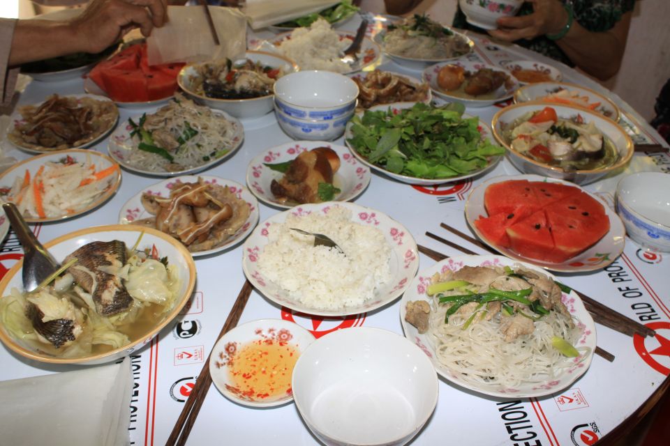 Ho Coc Beach, Nature Reserve & Dragon Fruit Farm Day Tour - Mrs. Thuan’s home-cooked lunch: the meal that makes the tour feel honest