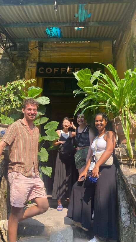 Hoa Lo Prison and Little Paris in Hanoi - The most useful part: a small group with guides named Nam, Van, Lisa, and Julia