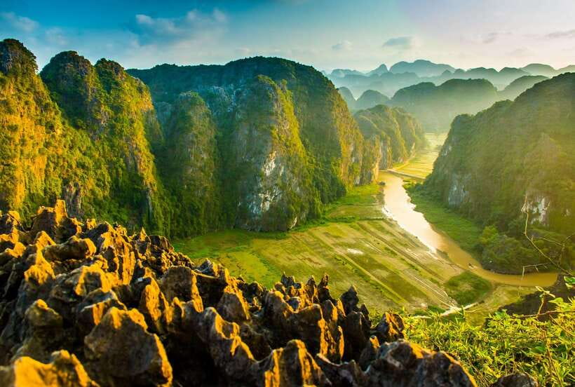 Hoa Lu, Tam Coc, & Mua Cave Day Trip with Lunch & Limousine - A bike ride that shows local life, not just views