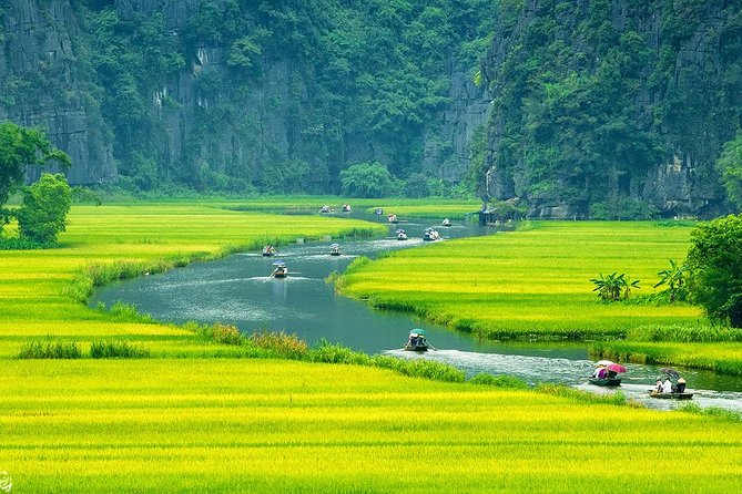 Hoa Lư Tam Coc & Mua Cave full day Including Buffets Lunch - Tam Coc sampan caves on the Ngo Dong River: the main event