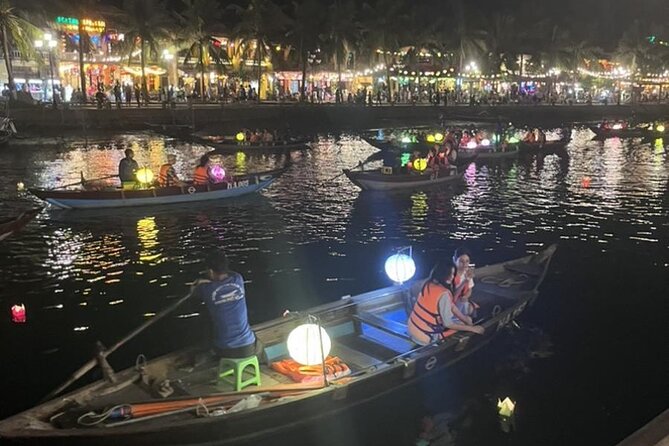 Hoai River Boat Trip by Night with Release Lantern - Ancient Town After the Boat: Your Free Time to Shop and Wander