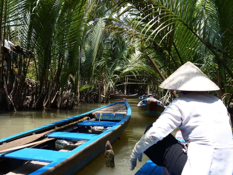 Hochiminh: Best tour Mekong Delta 1 Day - Unicorn & Coconut Island in Ben Tre: boat ride + fruit reset
