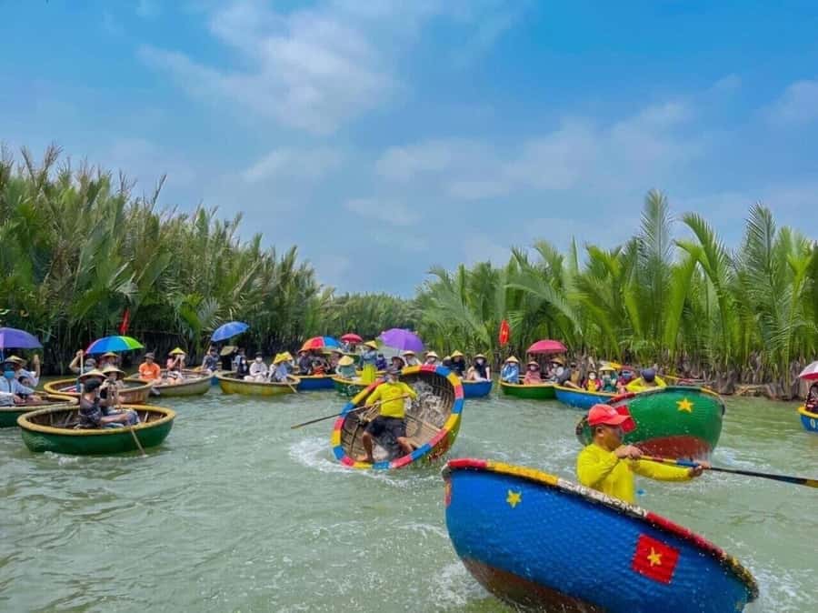 Hoi An : Bamboo Basket Boat Tour with Transportation - Cam Thanh Village transfer from Hoi An: more than transportation