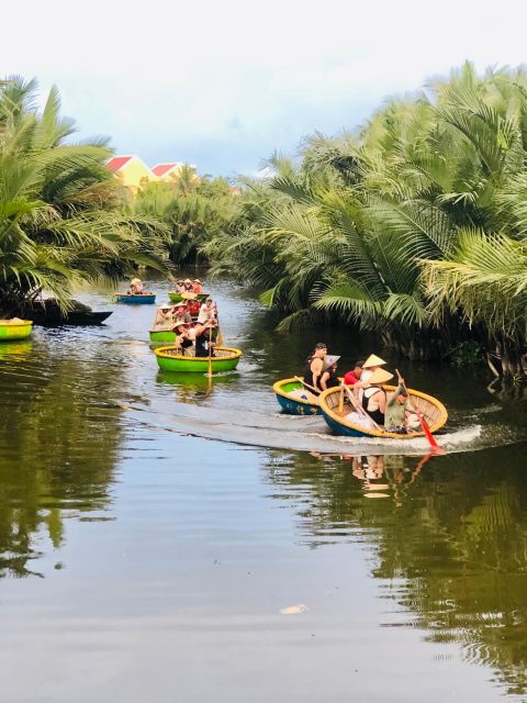 Hoi An Basket Boat & Coconut Forest Experience From Da Nang - Getting there from Hoi An or Da Nang: simple pickup, real travel time