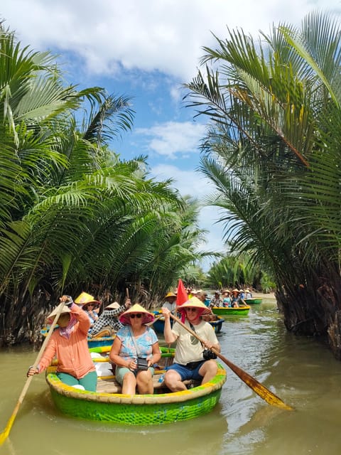 Hoi An: Basket Boat Ride in the Coconut Forest - The Basket Boat Ride Through Bay Mau Coconut Forest