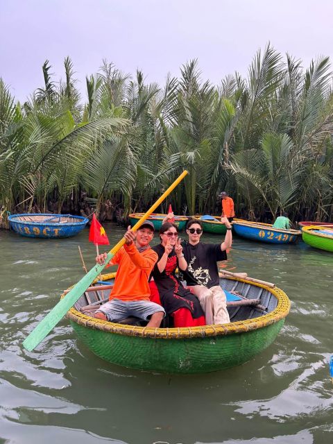 Hoi An Basket Boat Ride Includes Two-way Transfers - Basket boat ride logistics: 40 minutes on the water, transfers included
