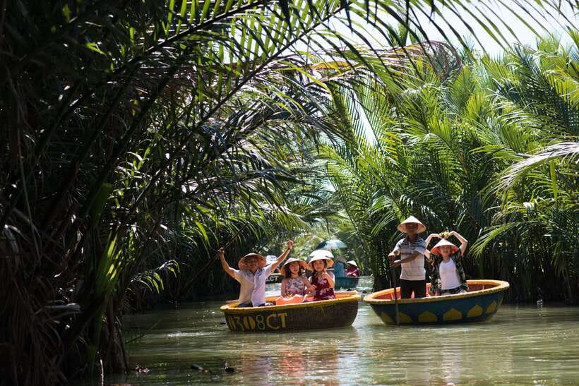 Hoi An: Basket Boat Riding at Bay mau coconut village - Entering Bay Mau: why this basket boat ride is worth it