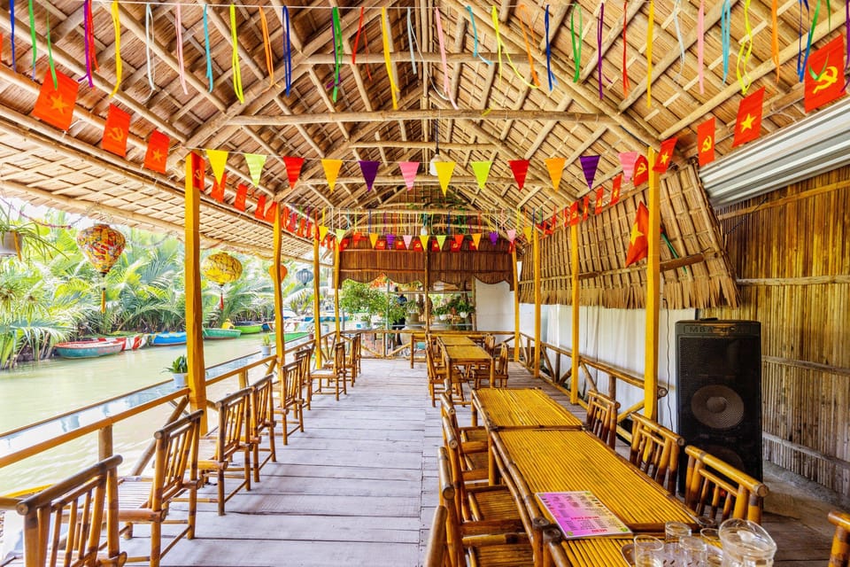 Hoi An: Basket boat tour at the coconut village - Activities on board: spinning, river singing, nets, and crabs