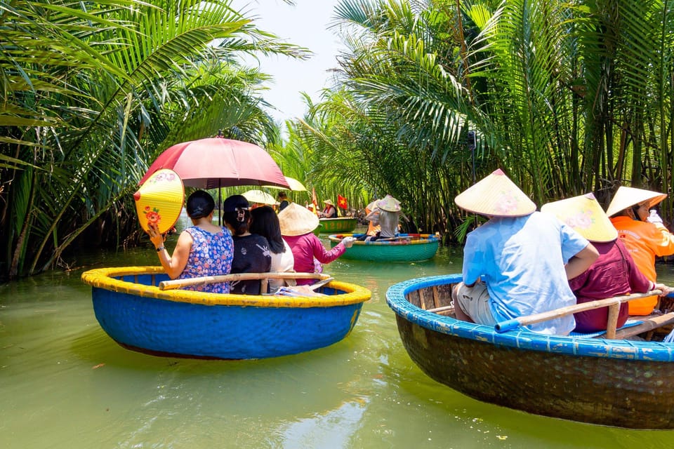 Hoi An: Basket boat tour at the coconut village - Basket boats in the water coconut forest: what the 50-minute ride feels like