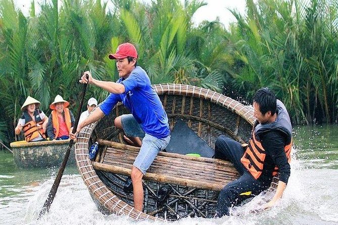 Hoi An Basket Boat Tour ( basket boat, visit water coconut forest, fishing crab) - The real start of the day: pickup, mobile ticket, and quick coordination