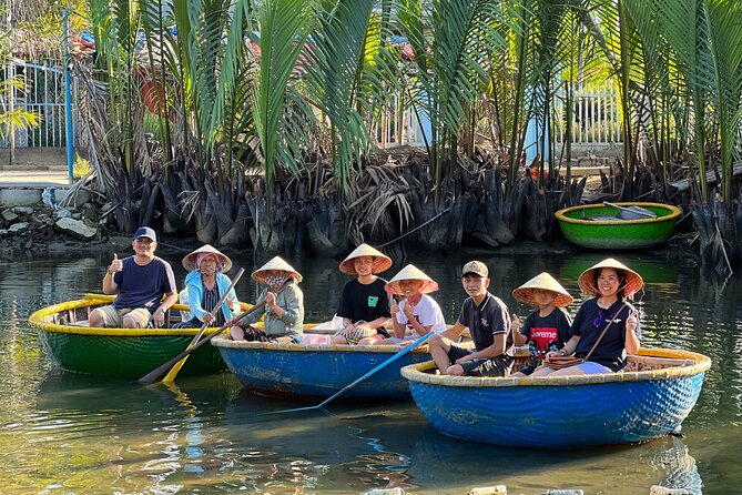 HOI AN Biking Vegetable Village, Basket Boat, Coconut Forest - The ride to Son Phong: quiet roads and bean sprout basics you can repeat