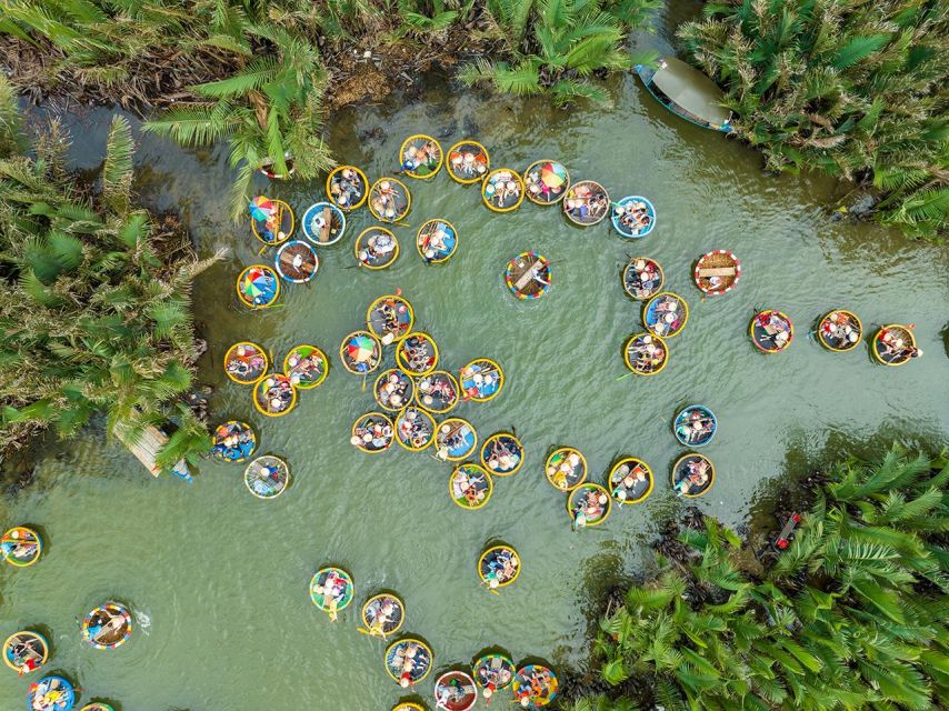 Hoi An: Cam Thanh Basket Boat Ride - The Bamboo Basket Ride: Turning, Backwaters, and Photo Moments