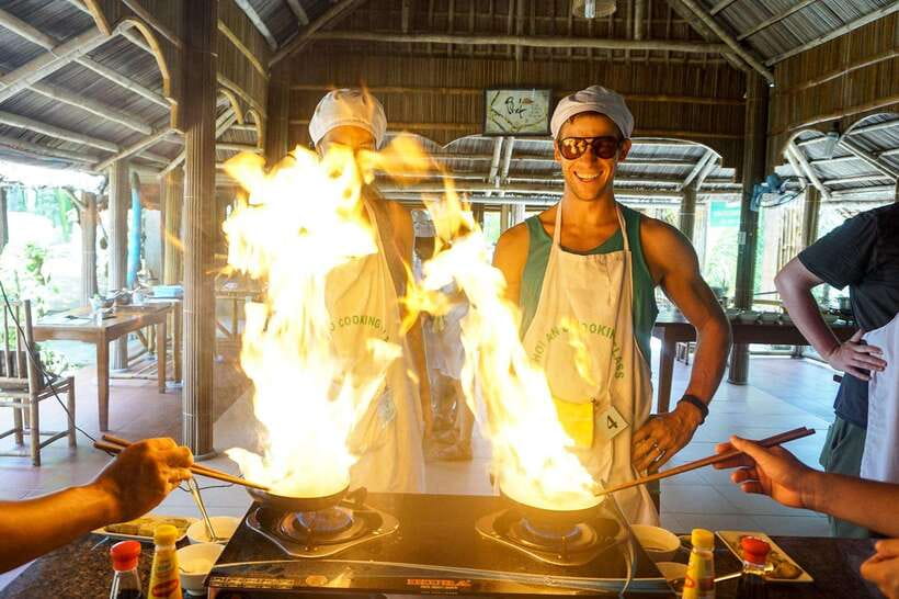 Hoi An: Cooking Class + basket boat (free transfer in Hoian) - How the day runs: the key timing patterns