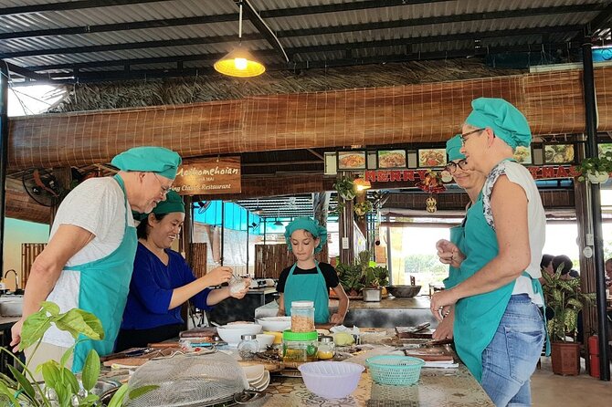 Hoi An Cooking Class With Market Tour and Bamboo Basket Boat Ride - Market Tour With Hung: What You’re Really Learning