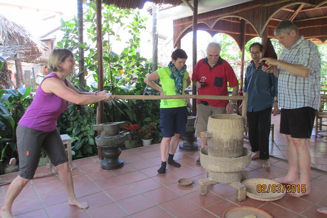 Hoi An countryside biking - Basket Boat - Vegetable village - Local home Cooking - Getting Rolling at Hoi An Ecotourism in Cam Thanh