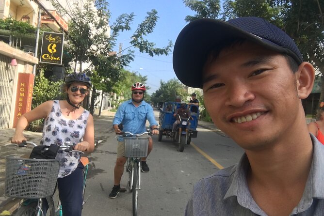 Hoi An countryside biking tour, water buffalo+ basket boat ride - The countryside bike ride: rice fields, water, and working farms