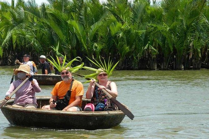 Hoi An Countryside - Buffalo Riding - Basket Boat Rowing - Traditional fishing practice: learn a technique, not just take a photo