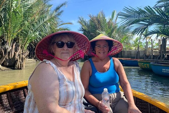 Hoi An Countryside Tour with Bamboo Basket Boat Rowing , Buffalo Ride, Farming - Coconut-Waterways Rowing: When the Basket Boat Becomes the Main Event