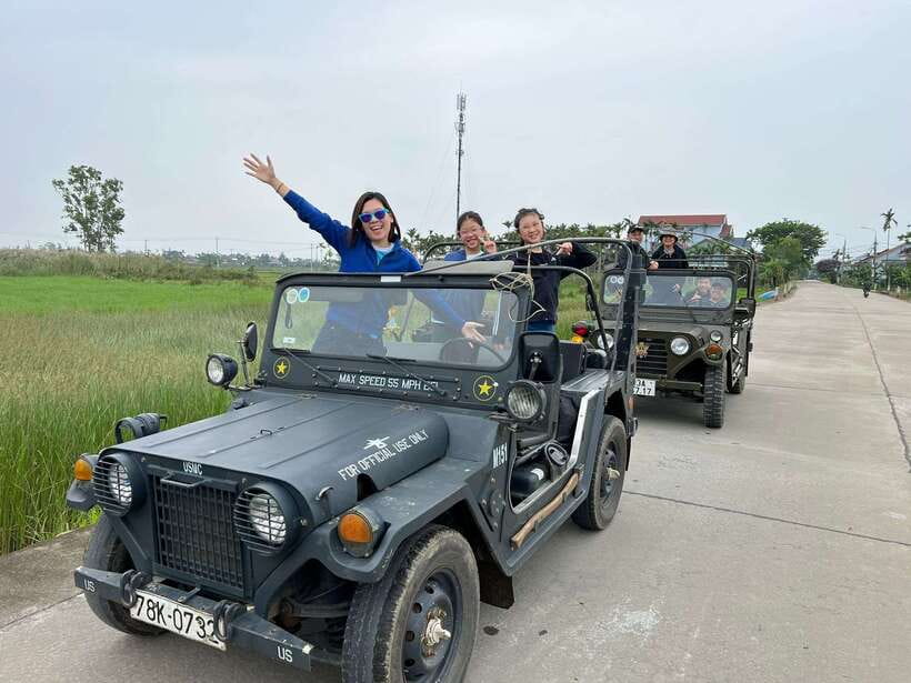 Hoi An: Countryside Villages and River Islands Private Tour - Jeep vs modern car: choosing the right ride for your group