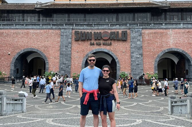 Hoi An/Da Nang guided tour to BANA HILLS with Cham Cham Travel - Golden Hand Bridge: the photo stop that can make or break your day
