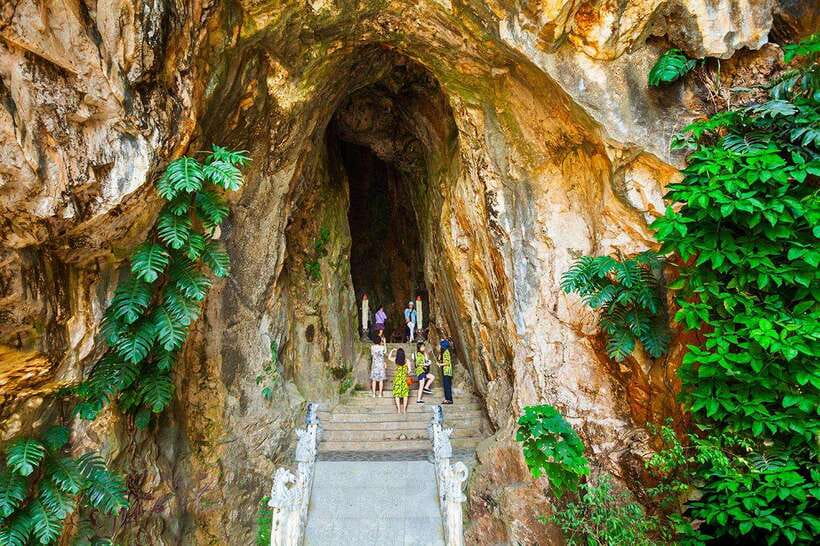 Hoi An/Da Nang: My Son Sanctuary - Golden Bridge by Car - Marble Mountains and Am Phu Cave: Limestone Peaks With Buddhist Meaning