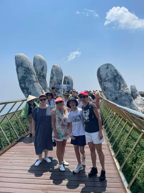 Hoi An/DaNang : Marble Mountain & Golden Hand Bridge tour - Food, drinks, and what you’ll likely pay on-site