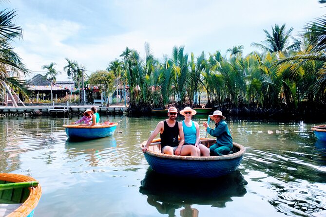 Hoi An Eco-Biking Tour - Coconut Palm Basket Boat and Purple Crab Catching