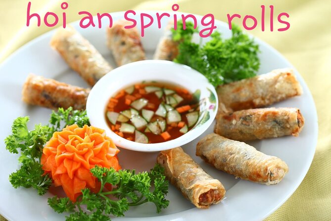 Hoi An Eco Tour Cooking Class & Fishing (Local market,basket boat,learn cooking) - Food, drinks, and what’s actually included