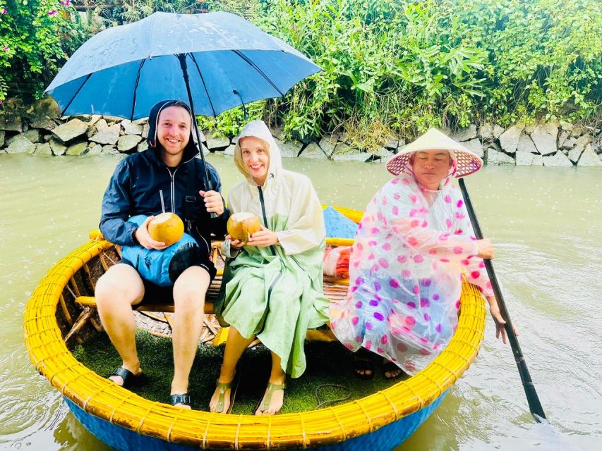 Hoi An: Hoi An Basket Boat Ride in Water Coconut Forest - On the Thu Bon River: bamboo basket boat basics (and how you’ll feel on it)
