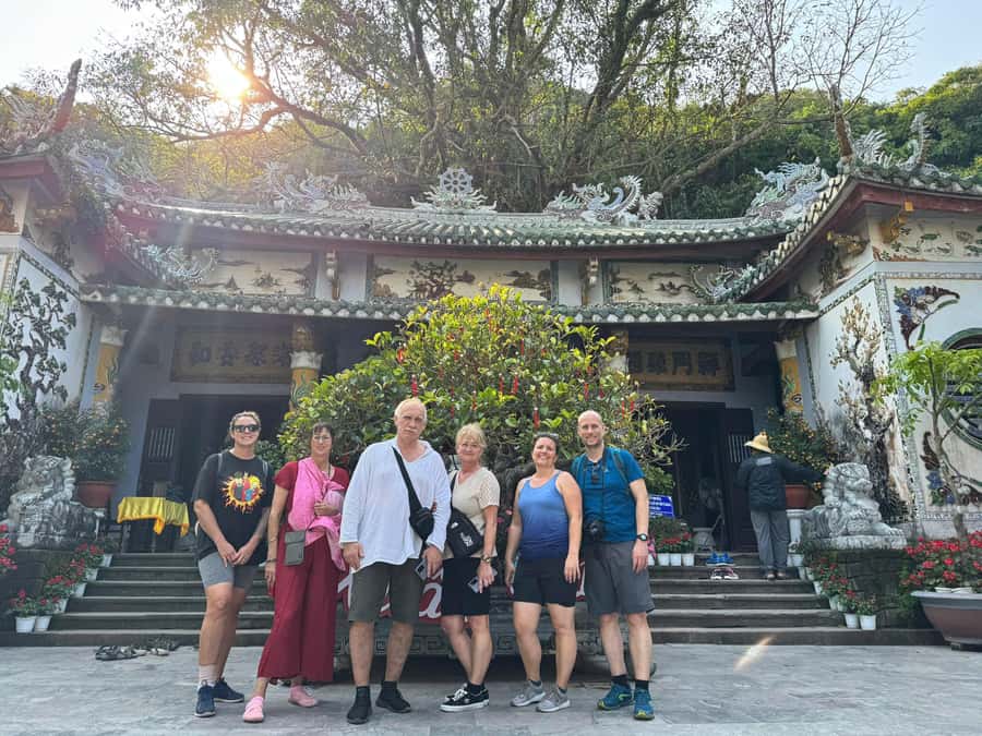 Hoi An: Marble Mountains, Lady Buddha and Am Phu Cave Tour - Monkey Mountains and Linh Ung Pagoda: where the view earns its keep