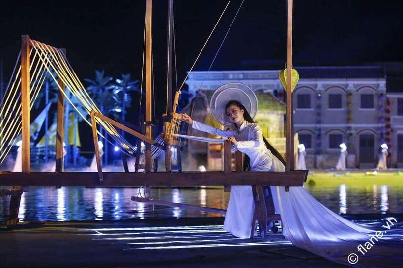 Hoi An Memories Land Entry Ticket with Show - How the Hoi An Memories Show Plays Out (About One Hour)