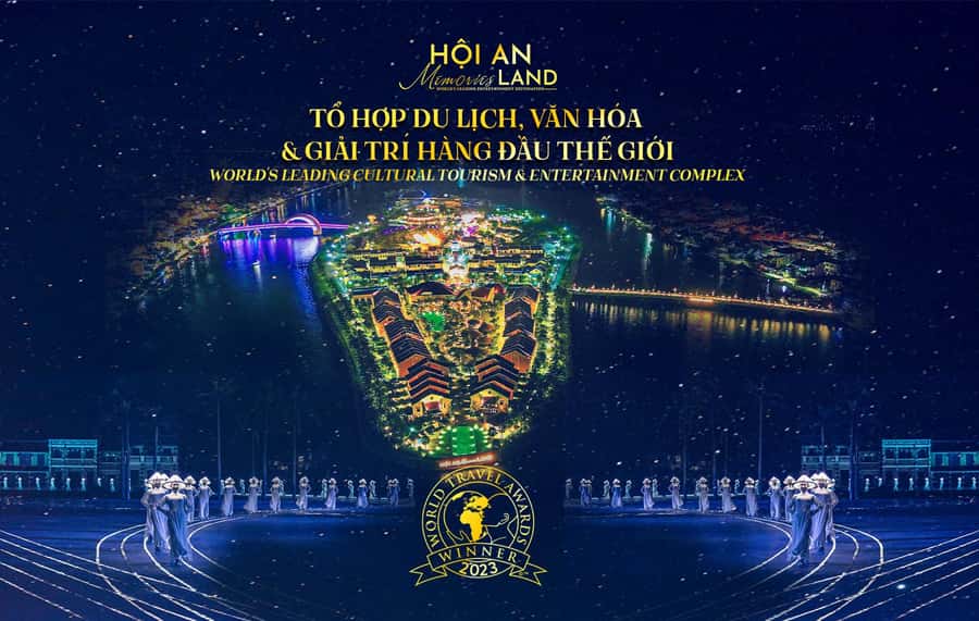 Hoi An Memories Show & Hoi An Impression Theme Park Ticket - The main event: Hoi An Memories Show from 8:00 PM to 9:00 PM