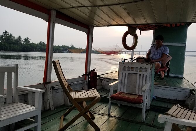 Hoi An Sunrise Private Half Day Tour - Duy Vinh at first light: boat time and the sunrise over the water