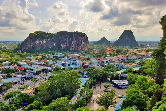 Hoi An to Hue Tour by Private Car service - Stop One: Marble Mountains and the Grotto Factor