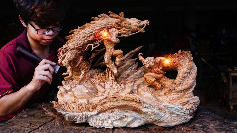 Hoi An: Wood Carving Class with Village Master Artisan - What You See and Make: Traditional, Anime, and Pop-Culture Characters