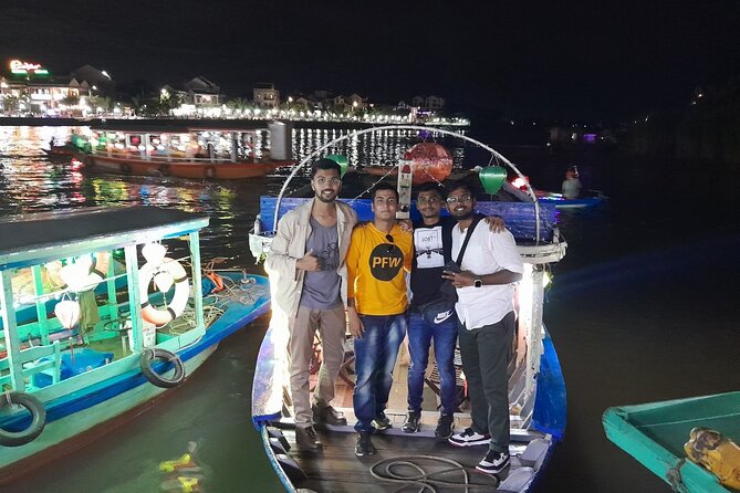 HoiAn Small Boat By Night on Bach Dang River - Local guide support: helpful context without long lectures