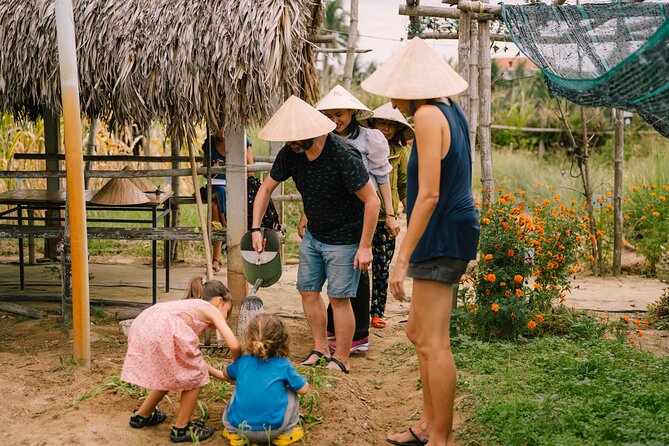 HoiAnGO Experience Local Life: Countryside by Electric Car - Thanh Dong organic farm: basket boat and cooking you actually do