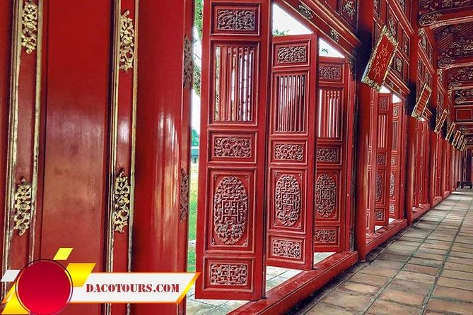 Hue Citadel tour by authentic Train via Hai Van Pass from Da Nang - Tomb of Khai Dinh: Where Vietnamese and European Styles Meet