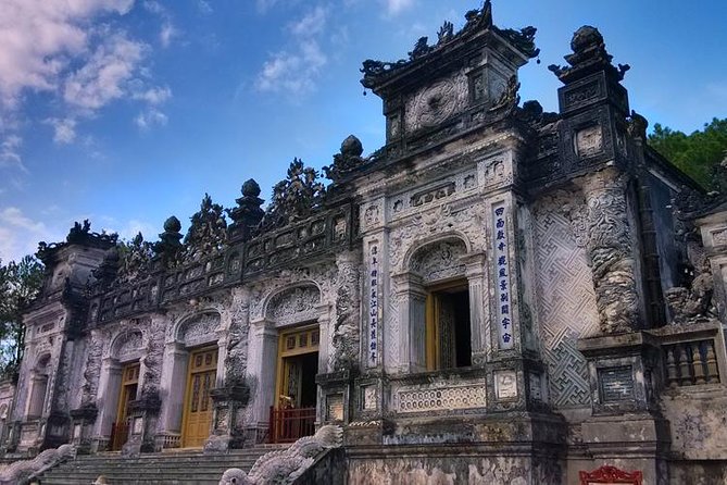 Hue City Private Tour: Ancient Tombs and Incense Making Village - Khai Dinh Tomb: where two worlds show up side by side