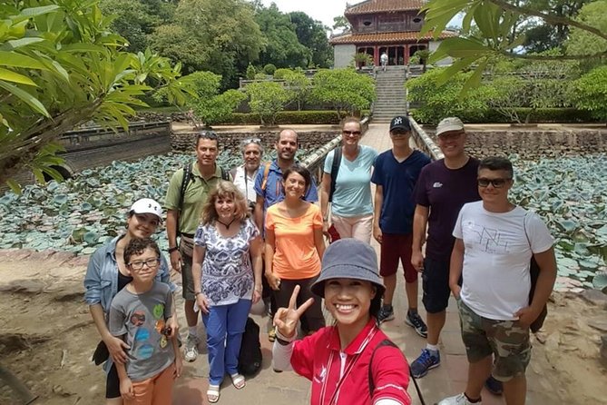 Hue: Custom Tour with Dragon Boat, Private Car & Motorbike - Thien Mu Pagoda + Perfume River: The Calm Middle of Your Day