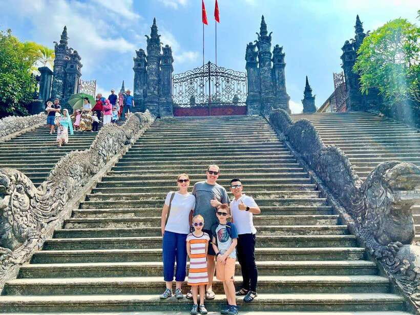 Hue Customized Sightseeing – Private Day Tour & Chauffeur - Khai Dinh Tomb: UNESCO-level architecture and a different mood