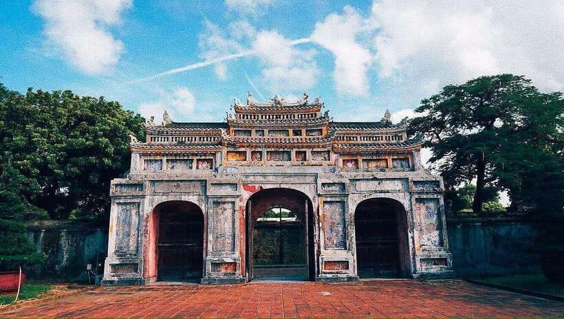 Hue Customized Sightseeing – Private Day Tour & Chauffeur - Entering Hue’s Historic Citadel: where power lived and worked