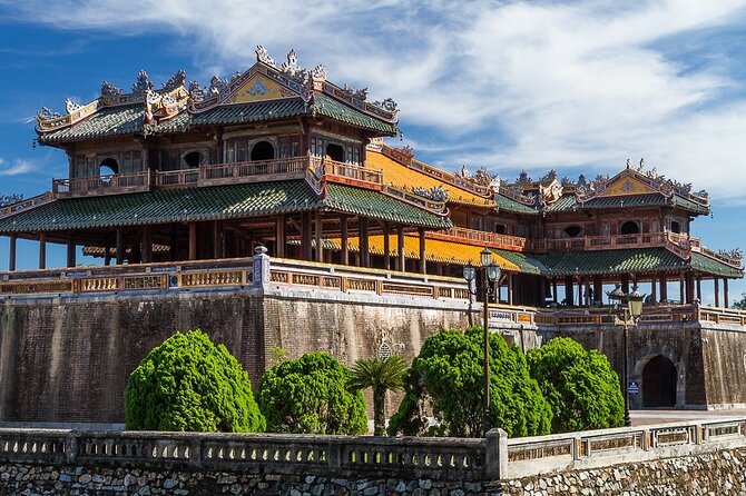 Hue Day Tour, Imperial Citadel, Khai Dinh Tomb & Thien Mu Pagoda - Hue Imperial City (The Citadel): gates, palaces, and the 13 Nguyen kings