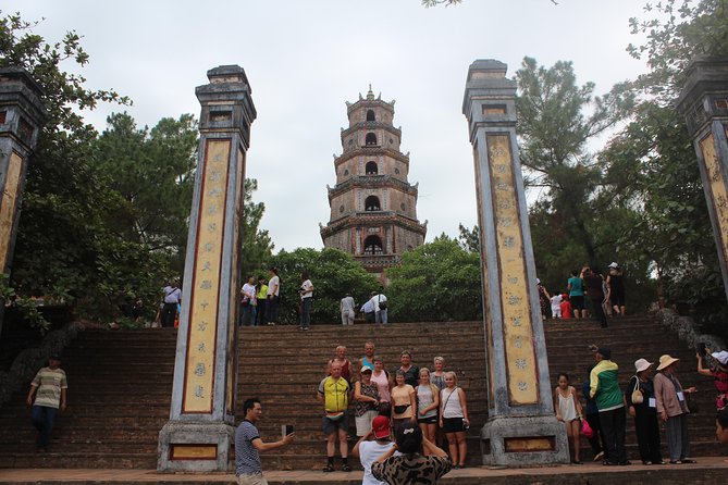 Hue: Deluxe group tour - Thien Mu Pagoda and Hue Imperial City: seeing why emperors chose this view