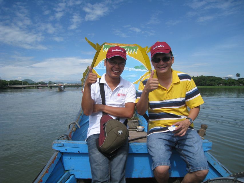 Hue Half-Day Tour with Boat Trip and Sightseeing - Perfume River dragon boat to Thien Mu Pagoda: what to expect on the water