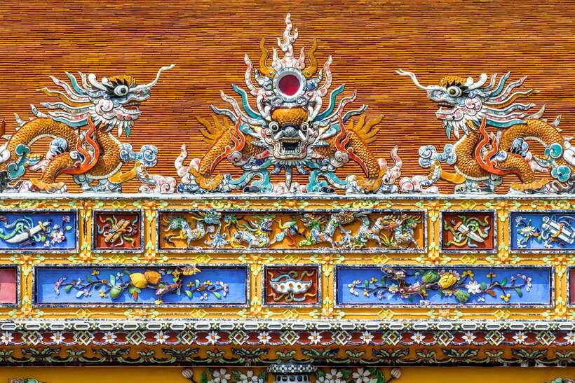 Hue: Hue Walking Tour to Imperial Citadel with Tour Guide - A European-style palace: Điện Kiến Trung’s design shock